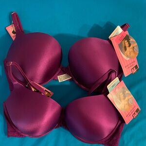 NWT  2 Maidenform  Ultimate Push Up Bras 36C